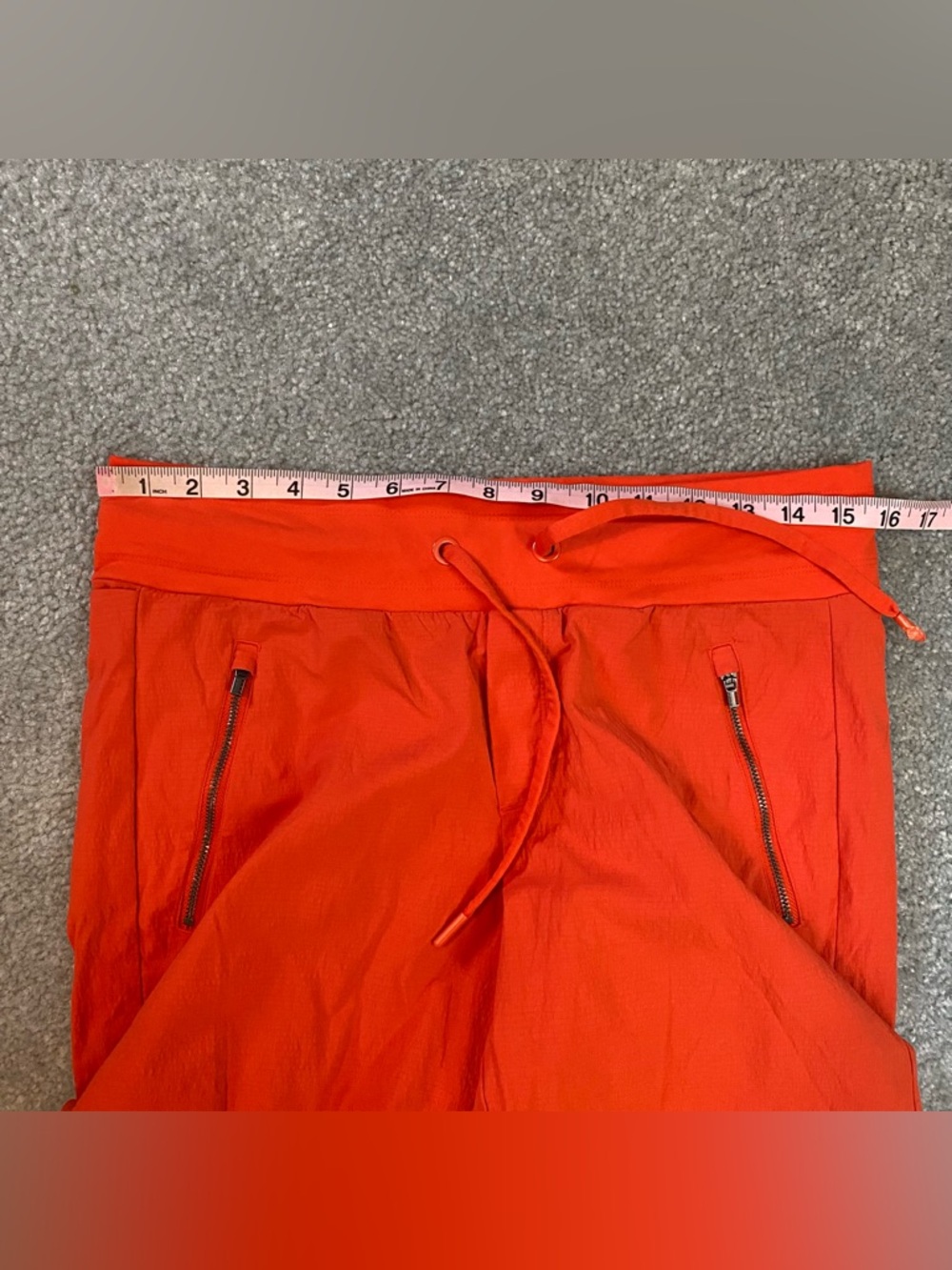 Athleta Trekki North Orange Jogger Womens Size 8 - Picture 7 of 10